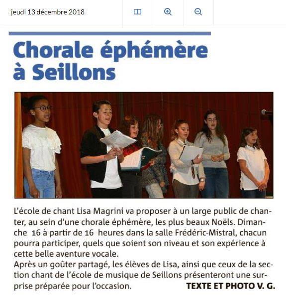 chorale ephemere noel 18