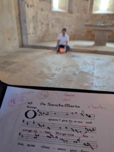 Du 1er au 5 Mai 2024 Stage itinérant de chant grégorien, chants sacrés et découverte de chapelles romanes et hauts lieux sacrés (5 jours)