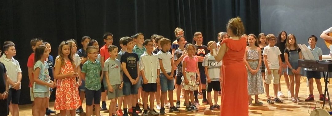 J&rsquo;ai participé pendant deux ans au projet « chanter au quotidien »